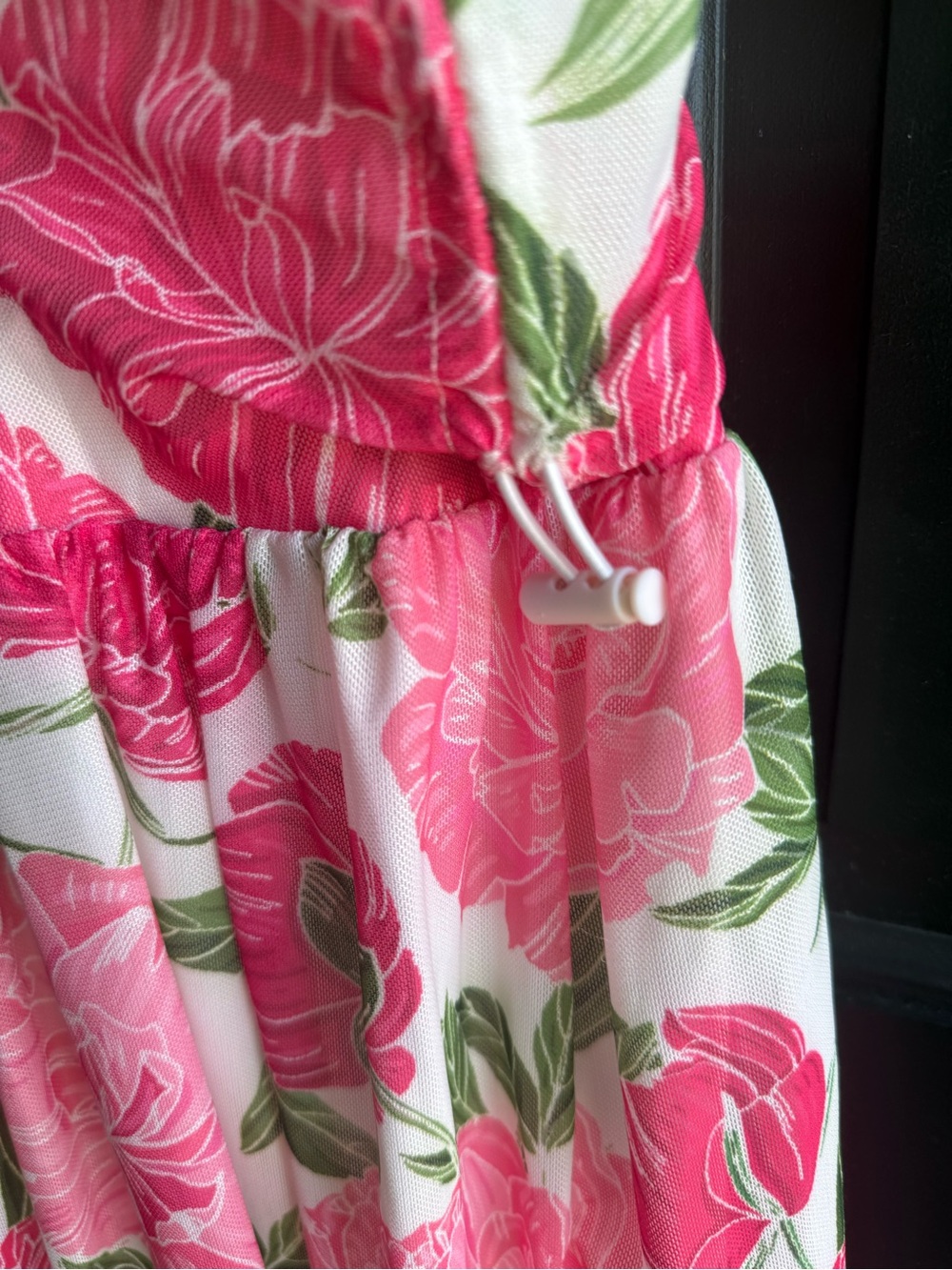 NWT PINK FLORAL MESH ATHLETIC DRESS Size Small - Picture 16 of 16